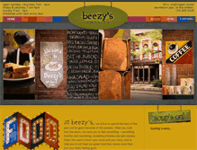 Tablet Screenshot of beezyscafe.com
